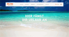 Desktop Screenshot of bts-reisecenter.de